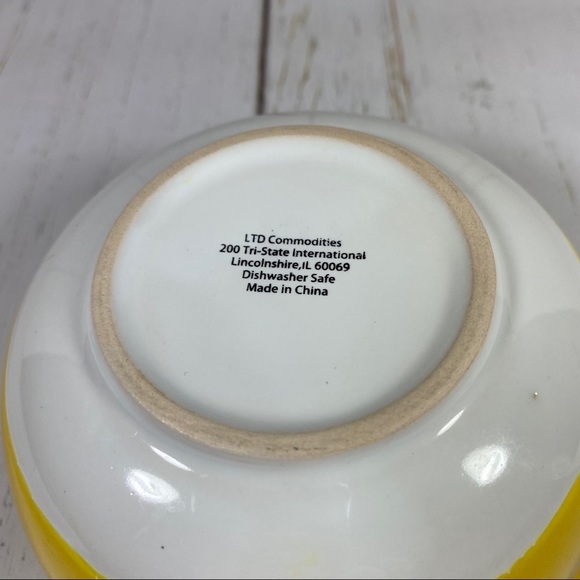 Yellow Ceramic Dipping Bowl - Picture 3 of 7